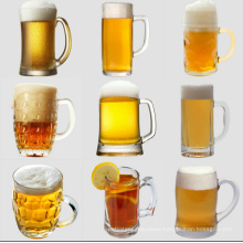 Haonai glass, bulk nice quality beer glass cup